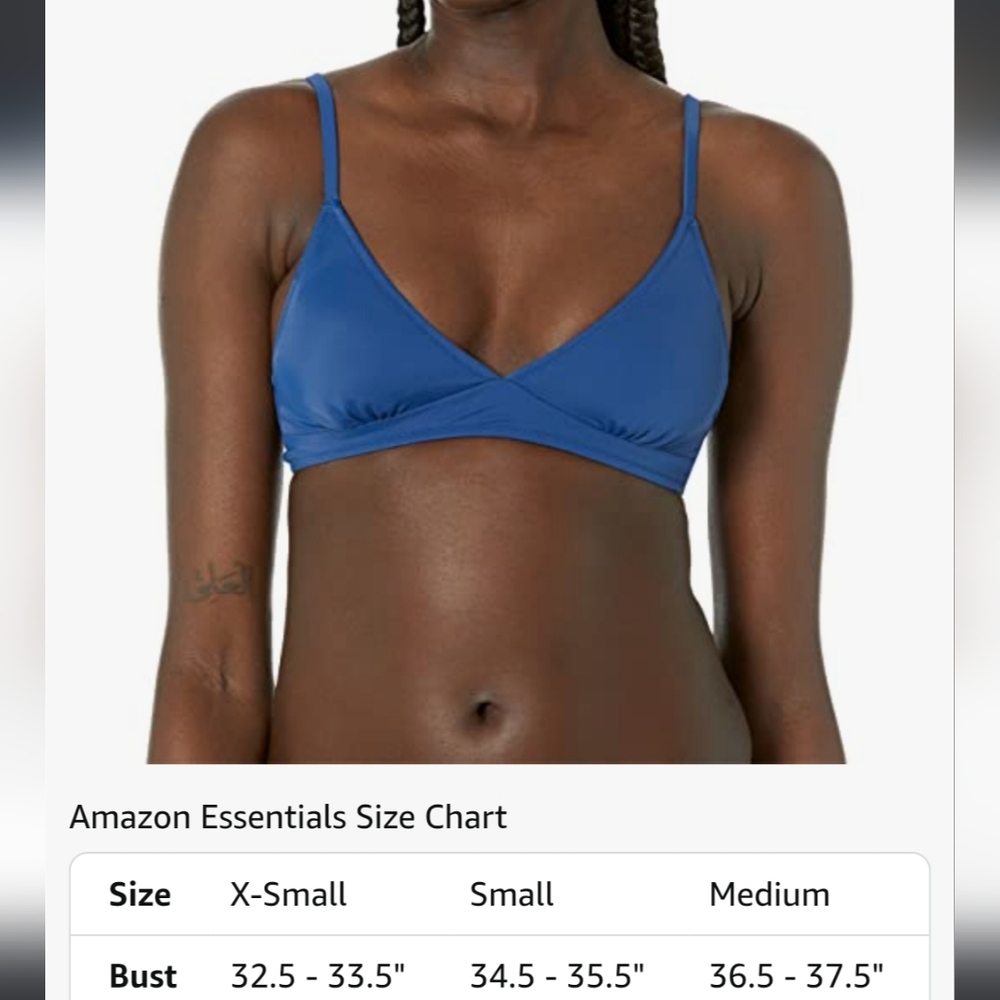 Amazon Essentials Triangle Bikini Top - Picture 3 of 15